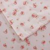 Melun 4 Piece Full Size Sheet Set with Rose sketch The Urban Port, Pink