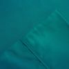 Bezons 4 Piece King Size Microfiber Sheet Set with 1800 Thread Count, Teal Blue