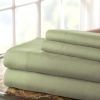 Lanester 4 Piece Queen Size Deep Pocket Sheet Set The Urban Port, Sage Green