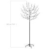 Christmas Tree 200 LEDs Warm White Light Cherry Blossom 6 ft