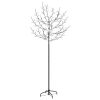 Christmas Tree 200 LEDs Warm White Light Cherry Blossom 6 ft