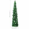 Pop-up Artificial Christmas Tree Green 6 ft PET
