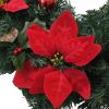 Christmas Garland with LED Lights Green 8.9' PVC